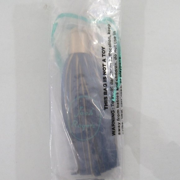 Jack Rogers Tassel Key Fob Key Chain Bag Purse Tassel Charm Blue - Picture 2 of 6